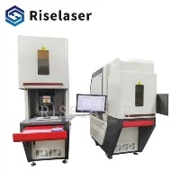 Machine de marquage laser à fibre fermée de bureau