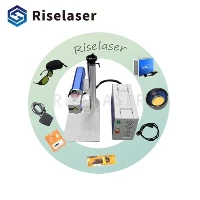 Machine de marquage laser de type divisé